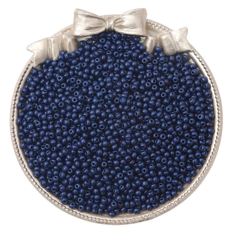 "2/3mm Solid Color Glass Rice Beads for Handmade DIY Jewelry: Bracelets & Necklaces"
