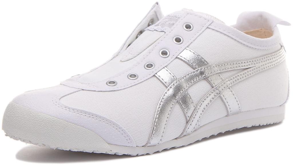 Sneaker MEXICO 66 Silber cm [Onitsuka Tiger] SLIP-ON1 Weiß/Pure 29.0