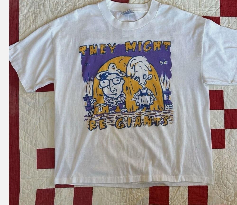 

THEY MIGHT BE GIANTS Гэри Пантер Классическая унисекс футболка с коротким рукавом S-5XL Унисекс футболка M