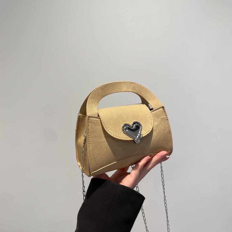 Trendy Retro Fashionable Small Square Shoulder Bag For Everyday Casual Use