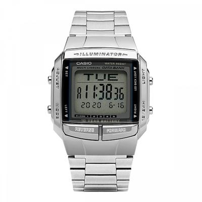Db 360 1aSdf  Db 360 1a  Databank Digital Square SportS Soldier Telememo Men S Metal Watch