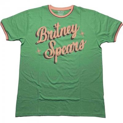 Britney Spears Unisex volwassen Ringer Retro T-shirt