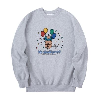 RADINEO Party Bear Sweatshirt Gray