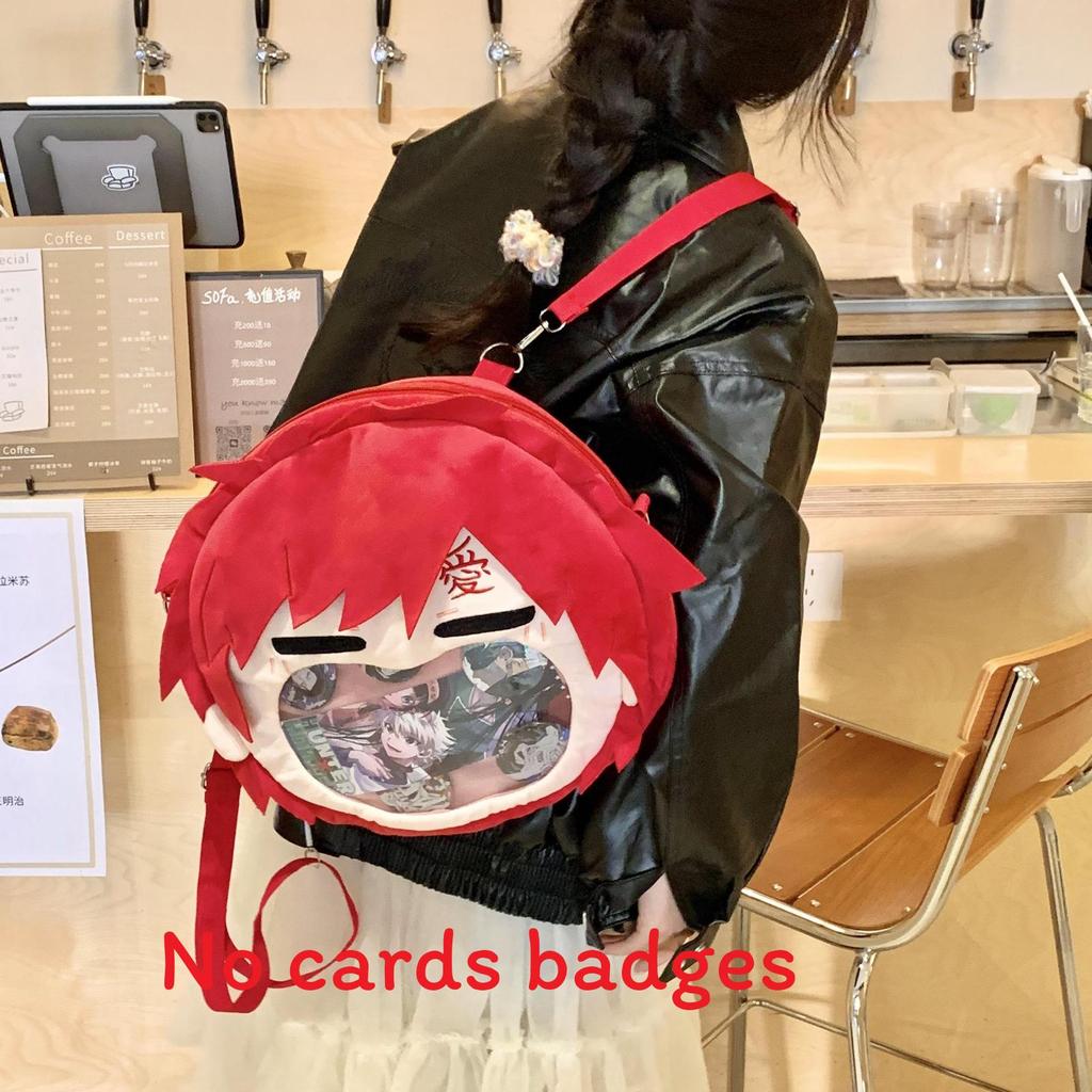 Itabag Hatsune Miku Soft Plush Girl Backpack With Cartoon Art Adjustable Bag