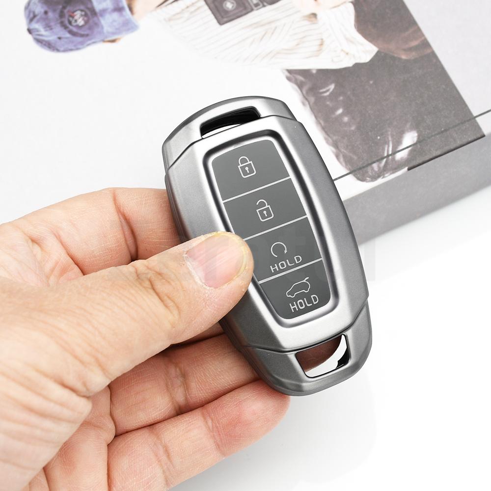 Auto Schlüsselose Autoschlüssel Hülle Schale Fob Für Hyundai Azera Grandeur Ig Accent Santa Fe Palisade I30 Ix35 Kona Encino Solaris