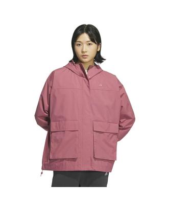 Jacket Loose Fit Mountain Parka KTX43 Crimson [Adidas] Women's Pre-Loved (JG3811) J/M