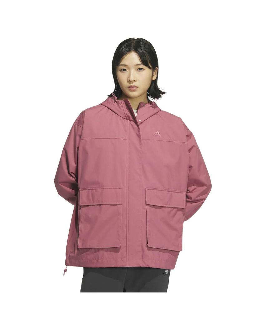 Jacket Loose Fit Mountain Parka KTX43 Crimson [Adidas] Women's Pre-Loved (JG3811) J/M