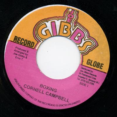 7inch Record CORNELL CAMPBELL  Boxing NONE Joe Gibbs Recor Jamaica Reggae Ska  Dub Used