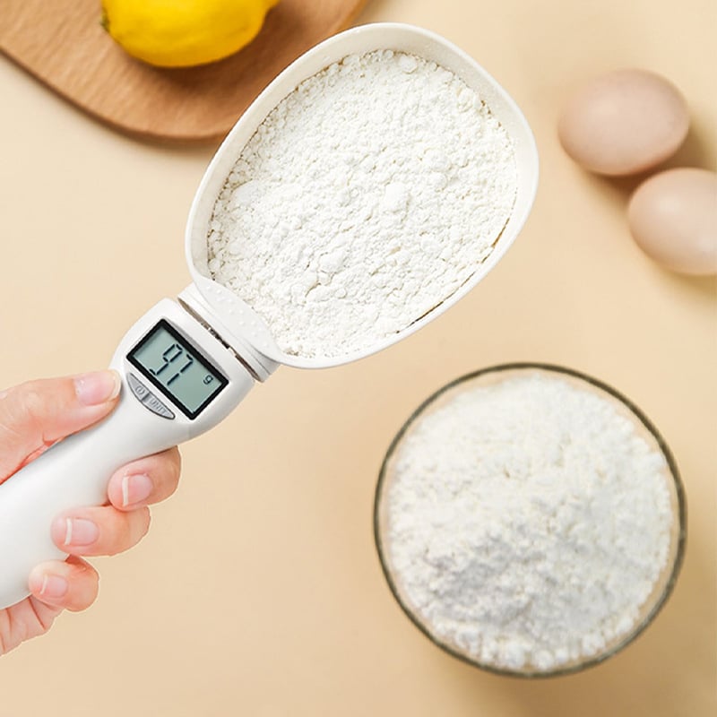 Large Size Scale Weighing Spoon Kitchen Scale Electronic Measuring Spoon Coffee Powder Scale Baking Scale Electronic Measuring