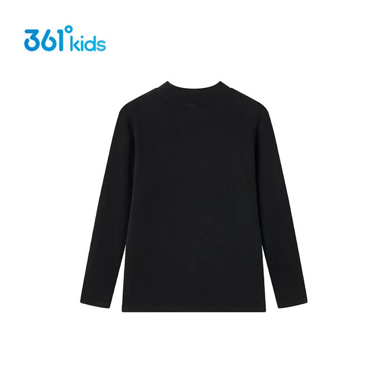 361° Kids' Winter Thermal Fleece-Lined Mock Neck Long-Sleeve Shirt