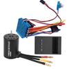 3650 Motor 3100KvBrushless ESC Program Card Set for 1 10 RC Car Replacement Part(120A )