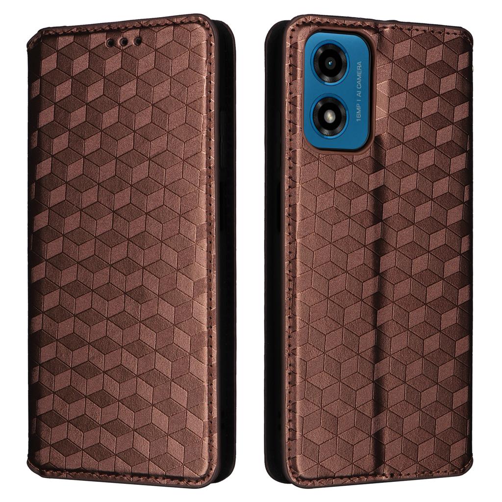 For Motorola Moto G04 4G/G04s 4G/G24 4G/G24 Power/E14 4G Case Leather Flip Wallet Phone Cover