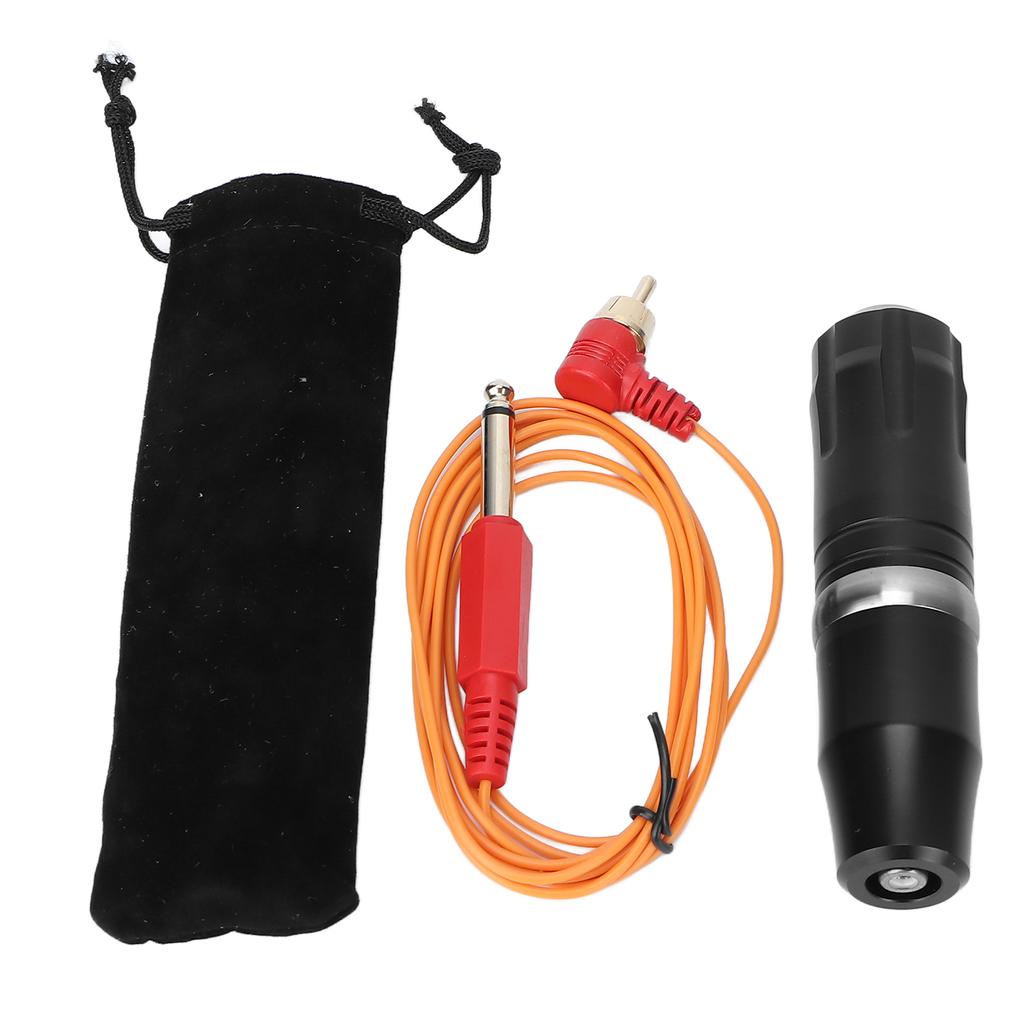 Rotary Tattoo Pen Aluminum Alloy Shader Liner Permanent Makeup RCA Interface Clip Cord Tattoo