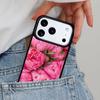 Flower Pink Peonies Peony Phone Case for iPhone 16e 15 14 13 12 17 Pro Max Plus Air 17pro Cover Coque