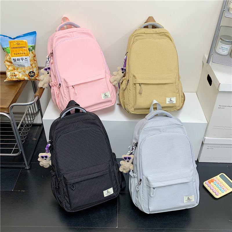 Schoolbag lightweight leisure travel schoolbag Japanese backpack high value female junior high school students 1011 new girls simple backpack