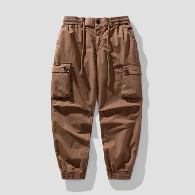 Retro Men's Casual Pants Men's Straight Loose Overalls Men's Outdoor Sports Pants Men's Pants