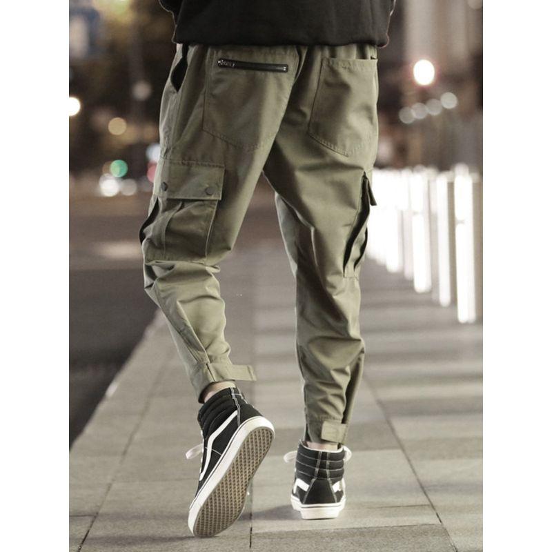 Fashion Brand Spring Street Fashion Handsome Casual Pants All-Matching Work Clothes