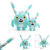 Adorable Blue Bunny Plush Doll Abby Hatcher Bozzly Stuffed Toy For Kids