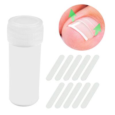 Clip professionnel de redressement des ongles incarnés, outil de Correction des ongles incarnés, attelle incurvée, 10 pièces
