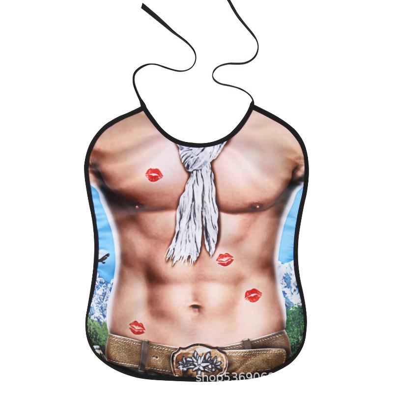 

Funny Adult Bib for Parties and Pranks - Hot Pot Restaurant Theme