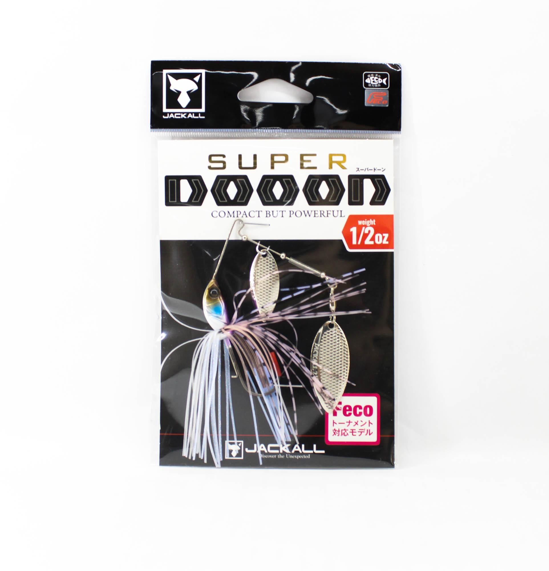 

Jackall Spinner Bait Lure Super Dooon 1/2 Oz TG Delicious Wakasagi (0734)