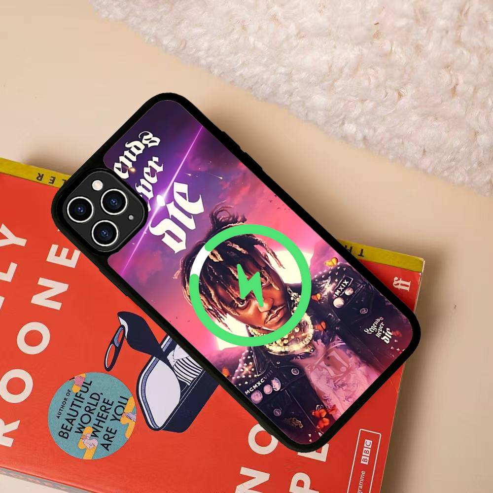 Juice Cool Singer WRLD Handyhülle Magnetische Hülle Für IPhone 16 14 13 12 11 15 Pro Max Plus Für Magsafe Kabelloses Lade Cover