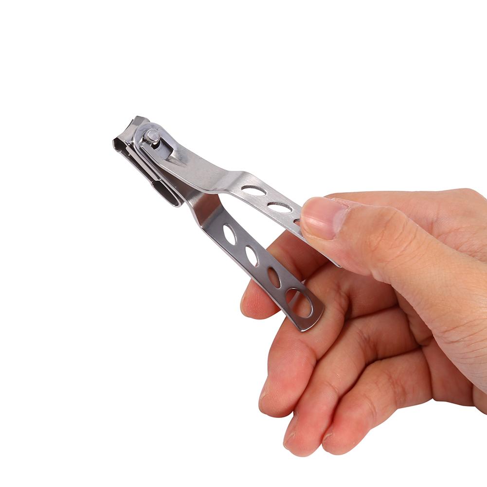 1Pc Professional Stainless Steel Small Nail Clipper Cuticle Cutter Nipper With Rotate Head