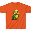 Green Parrot Kids T-Shirt | Little Explorer Jungle Party Tee | Wild One Birthday Shirt | Tropical Bird Graphic Kids Top | Safari Shirt