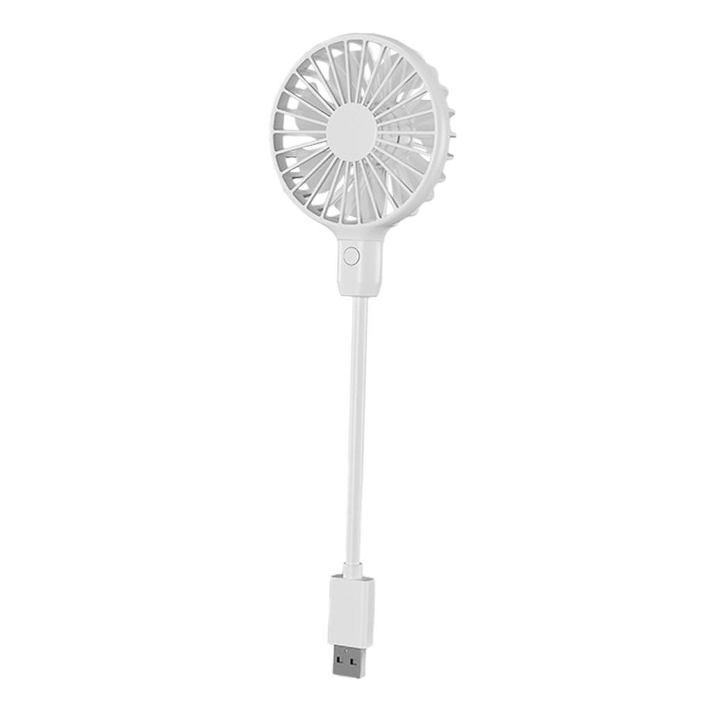 USB Plug In Fan Summer Gift Lightweight Mini Cooling Fan Portable Fan Small Personal Fan for Home Camping Office Hiking Travel