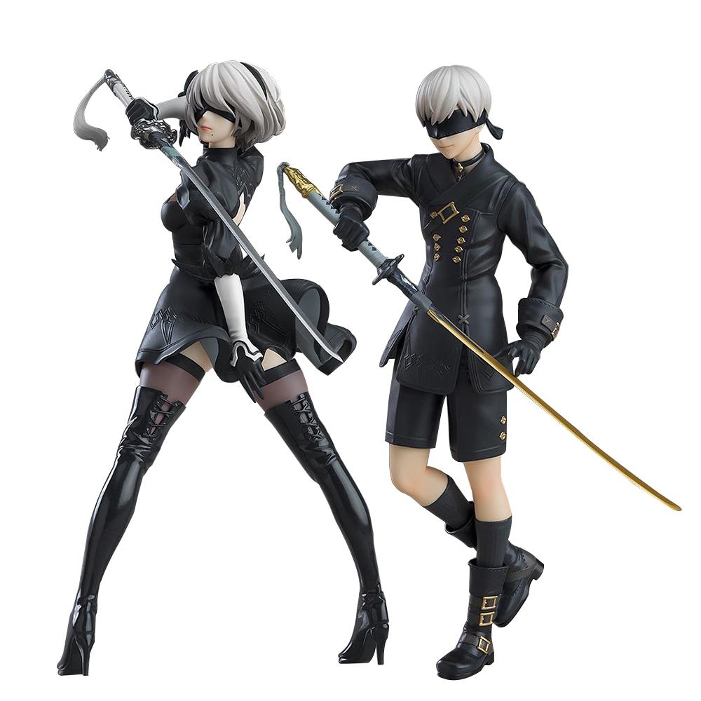 

17см Аніме фігурки NieR 9S 2B фігурки в повний зріст 9S 2B фігурки Лялька ПВХ Модель Іграшки Колекція для дорослих Статуетка Подарунки 17cm
