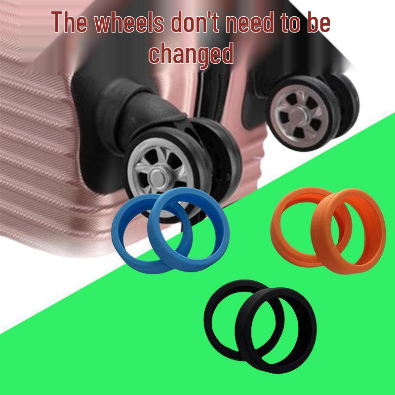 Ciche Osłony Kółek Walizki – Antypoślizgowa i Trwała Gumowa Ochrona