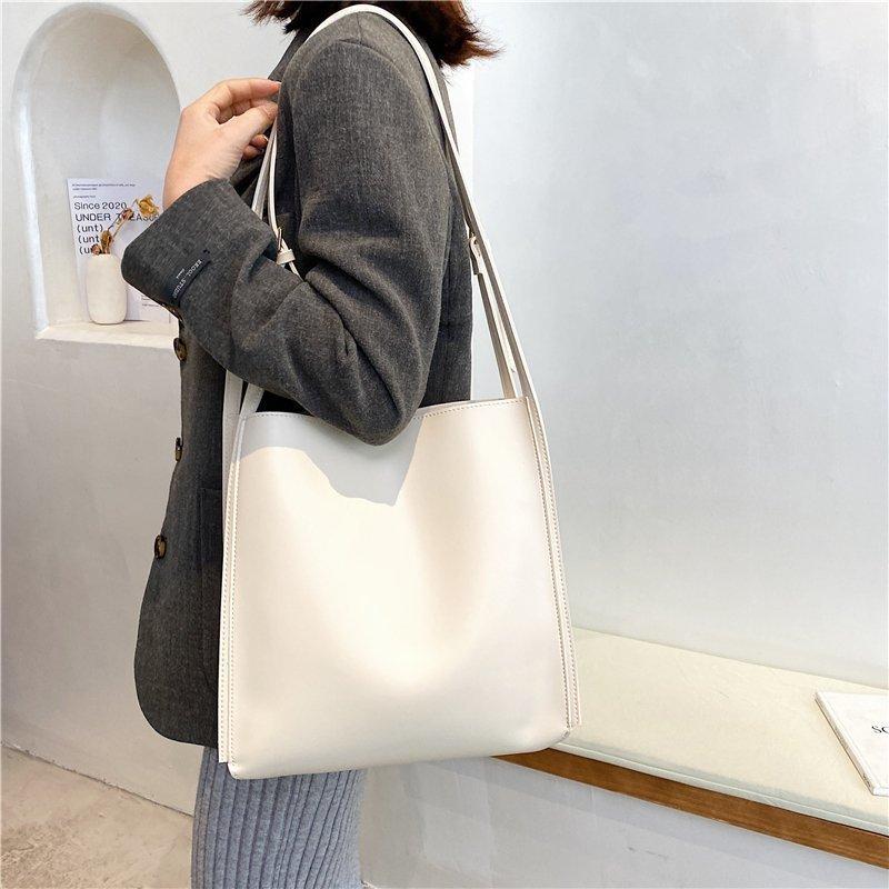 Shoulder bag women's retro large-capacity tote bag new Korean version fashion bag women's wholesale