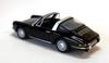 Burago Mini Car Porsche 911 Targa Convertible TARGA SPIDER 1967 1/32 (Black) [Item]