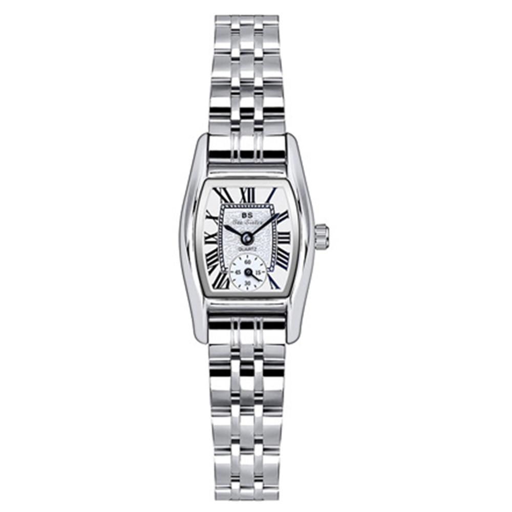 Light Luxury Leather Strap Women's Quartz Watches Vintage Women's Wristwatch Wristwatch Waterproof Square Dial Ladies Watch
