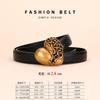 Leather Belt Women'S High-End Women'S Belt Women'S Decorative Jeans Belt Retro Hollow