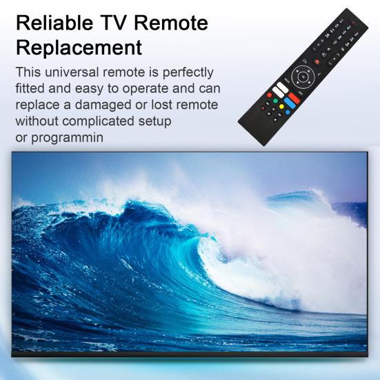 TV Remote Control Replacement Parts Easy To Use Battery Powered