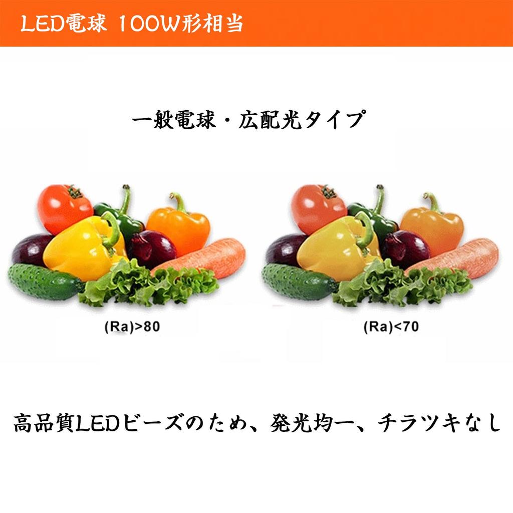 LED Bulbs, E26 Base, 100W Equivalent, 12.3W, 1520lm, High Brightness, Warm White, 2700K, Wide Beam Distribution, High Color Rendering, Energy Saving,