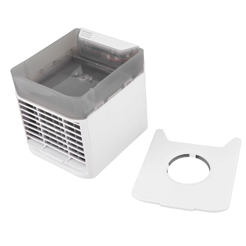 Portable Air Conditioner Mini Air Cooler USB Personal Mini Air Conditioner with Mist 7 Color Light
