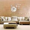 Decorative Mirror Wall Clock 3D Acrylic Solid Living Room Bedroom Home Decoration
