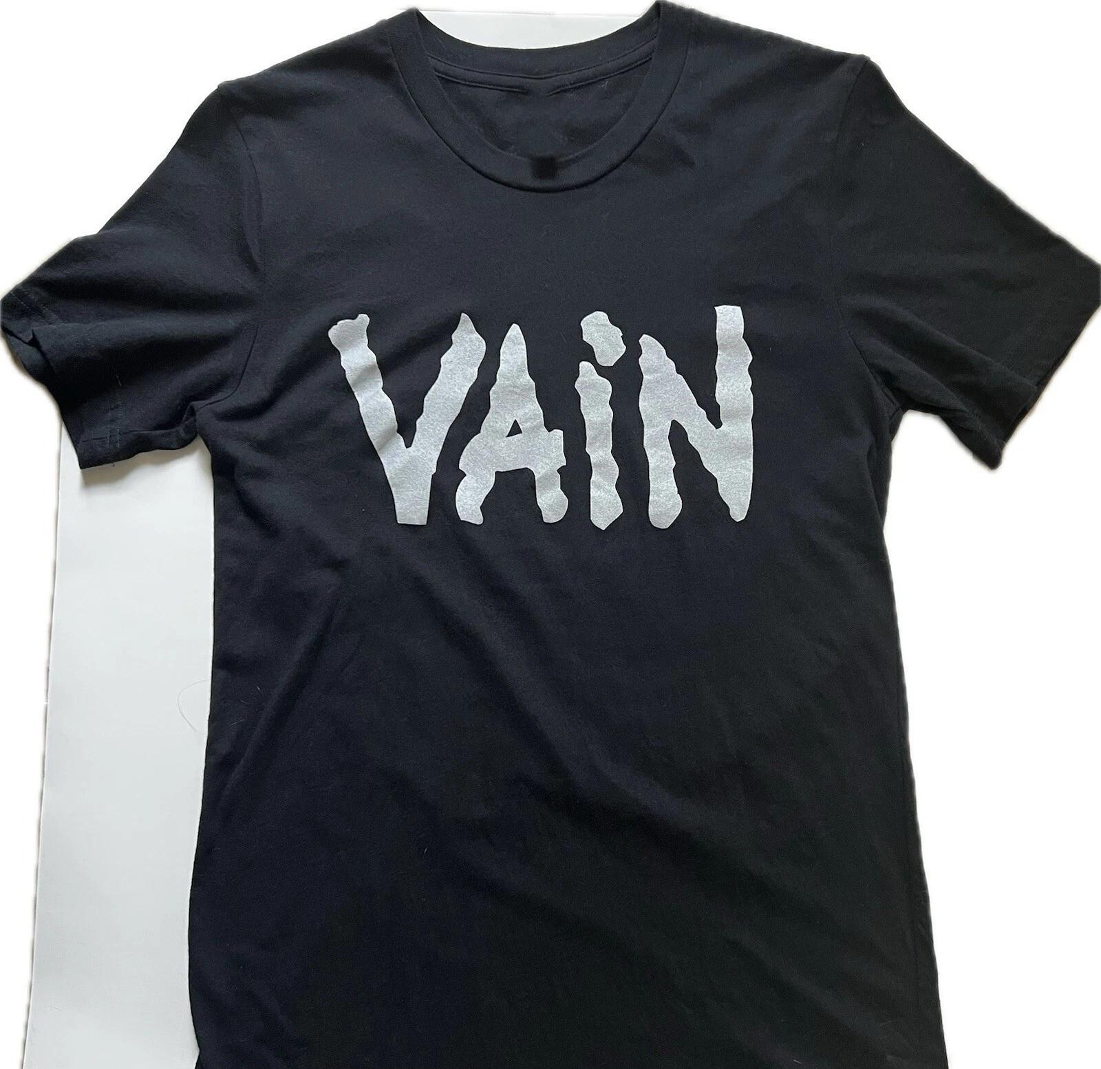 

Vain band T Shirt Davy Vain Glam Hard Rock Shirt 5XL різнокольоровий