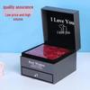 9 Roses Jewelry Gift Box with Drawer - Preserved Flower & Rose Soap Necklace Packaging