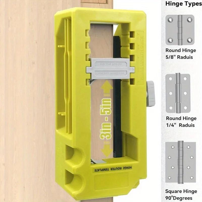 Posizionatore di Apertura Serratura Porta a Battente Kit di Montaggio Cerniera Porta
