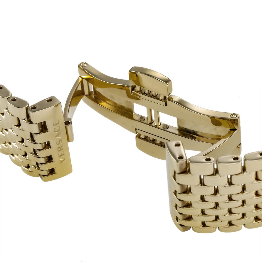 Watch Medusa Frame Medusa Black Dial Stainless Steel Sapphire Glass Quartz 36MM Swiss Watch VEVF00520 Gold [Versace] Women's [Item]