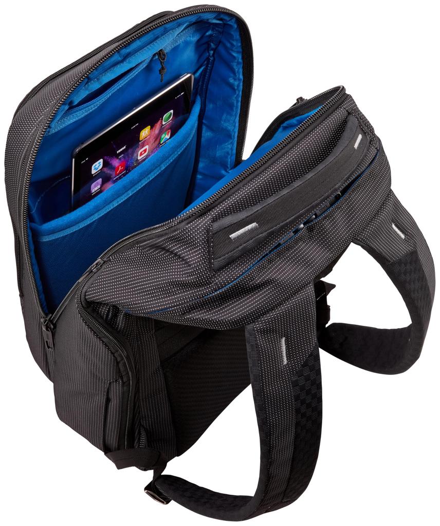 Thule Crossover 2 Backpack, Lightweight, Durable, with Pockets, Black, 20L