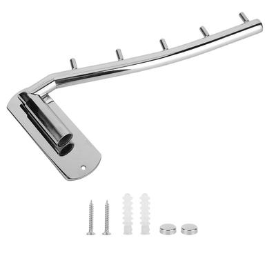 Colgador de Ropa de Acero Inoxidable para Montar en la Pared Gancho Barra para Toallas de Baño Estante para Secar
