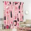 2D Flat Printing  JIT 2pcs   Curtains (Without Rod) Cosmetic Bliss Popular Curtain Cloth Polyester Easy Install Curtains Gifts Use