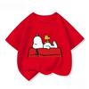 Boys Girls Short Sleeve T Shirt Lovely Snoopy Cartoon Crew Neck Casual Summer Street Fashion Tops For 3 14 Age