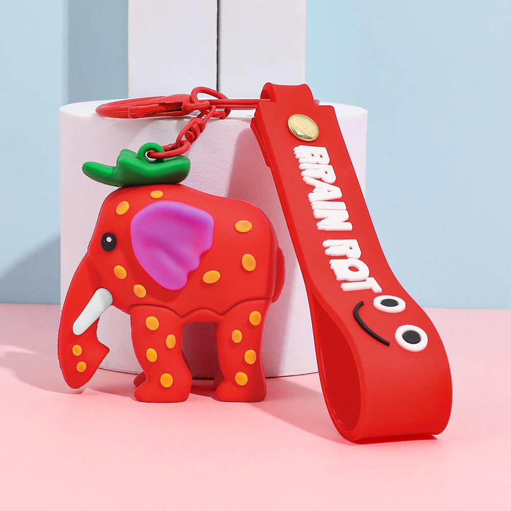 New Anime Steal A Brainrot Keychain Game Figure 3D Toys No. 9 No. 67 Anime Model Tongue Figure Toys Figure Christmas Gift