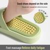 Women's Acupoint Massage Slippers 2026 - Non-Slip Indoor Sandals for Shower and Bath