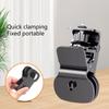 Selfie Light Clip Mount Holder with 1/4 Screw Connectors Attachment Clamp Stand for Monitor Camera Screen LCD Display
